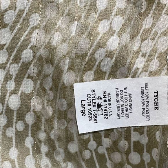 Tyche, Balloon Sleeve V-Neck Blouse - Picture 11 of 17